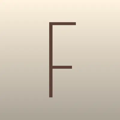 F-Nail, магазин товаров для ногтевого сервиса, лого-визитка